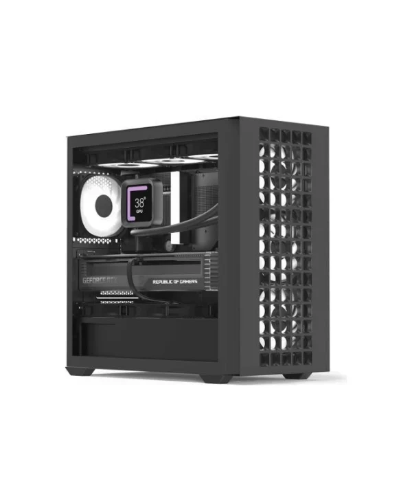 Aerocool D302A Gaming Mini Tower Κουτί Υπολογιστή με RGB Φωτισμό Μαύρο ACCS-MA04043.11