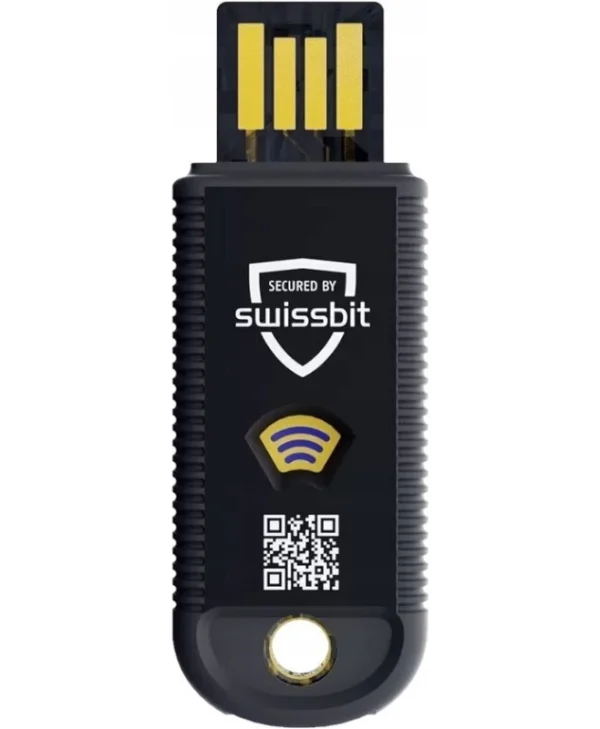 Swissbit Ishield Key Pro Fido2 Usb Nfc Retail Κλειδί Ασφάλειας Συστημάτων SNU20000D1PBAN0-E-01-111-SB2-BOX
