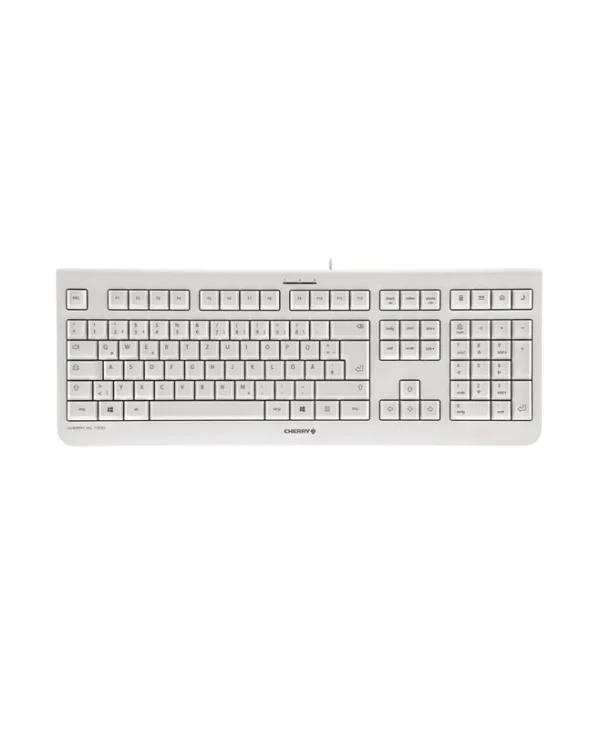 Cherry KC 1000 Πληκτρολόγιο Αγγλικό US Pale Gray JK-0800EU-0