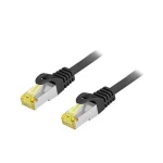 Equip S/FTP Cat.6a (Gigabit) Καλώδιο Δικτύου Ethernet εξωτερικού χώρου 0.25m Μαύρο 605103 - Image 2