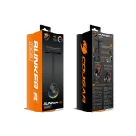 Cougar Bunker S RGB Επιτραπέζια Βάση Ακουστικών με Φωτισμό LED και Θύρα USB Μαύρη CGR-XXNB-HS1RGB - Image 4