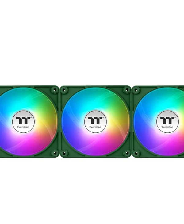Thermaltake CT140 EX Case Fan με ARGB Φωτισμό 3τμχ Πράσινο CL-F222-PL14RG-A