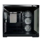 LC-Power Gaming 8001B Pro-Storm Light Midi Tower Κουτί Υπολογιστή με Πλαϊνό Παράθυρο και RGB Φωτισμό Μαύρο LC-8001B-ON - Image 4