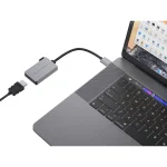 Conceptronic Μετατροπέας USB-A male σε HDMI female Γκρι 1τμχ ABBY22G - Image 3