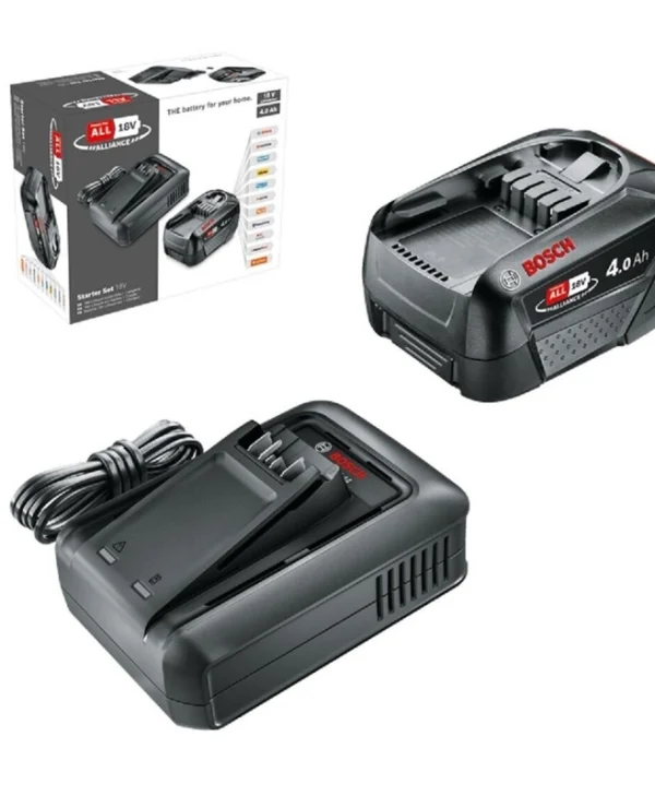 Bosch Σετ Μπαταρίας Λιθίου Χωρητικότητας 4Ah 18V με Φορτιστή 1600A031T6