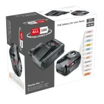 Bosch Σετ Μπαταρίας Λιθίου Χωρητικότητας 4Ah 18V με Φορτιστή 1600A031T6 - Image 2