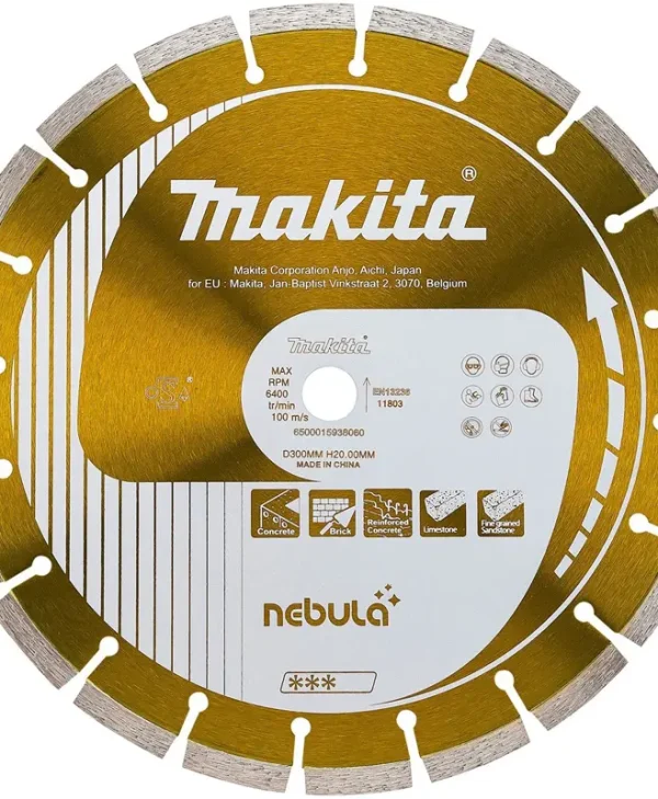 Makita Δίσκος Κοπής Δομικών Υλικών 350mm B-54053