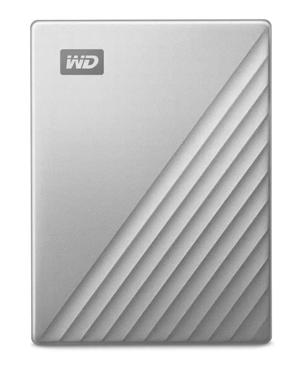 Western Digital My Passport Ultra Mac USB 3.2 / USB-C Εξωτερικός HDD 6TB 2.5" Ασημί WDBGKC0060BSL-WESN