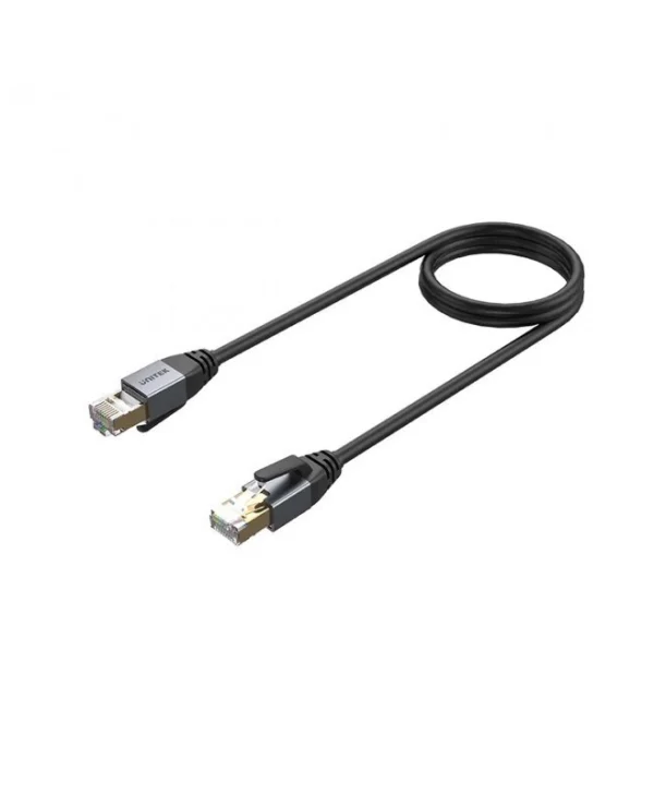 Unitek S/FTP Cat.8 (40Gbps) Καλώδιο Δικτύου Ethernet 1.5m Μαύρο C18149AGY03-1.5M