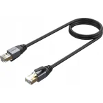 Unitek S/FTP Cat.8 (40Gbps) Καλώδιο Δικτύου Ethernet 3m Μαύρο C18149AGY03-3M