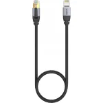 Unitek S/FTP Cat.8 (40Gbps) Καλώδιο Δικτύου Ethernet 1m Μαύρο C18149AGY03-1M - Image 2