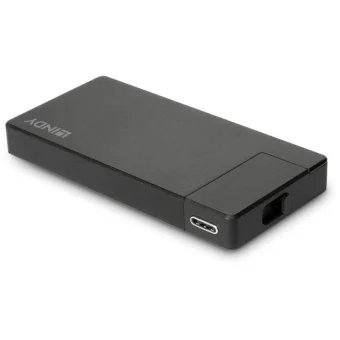 Lindy USB-C Docking Station με HDMI 4K PD Μαύρο (43336)