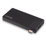 Lindy USB-C Docking Station με HDMI 4K PD Μαύρο (43336) - Image 4