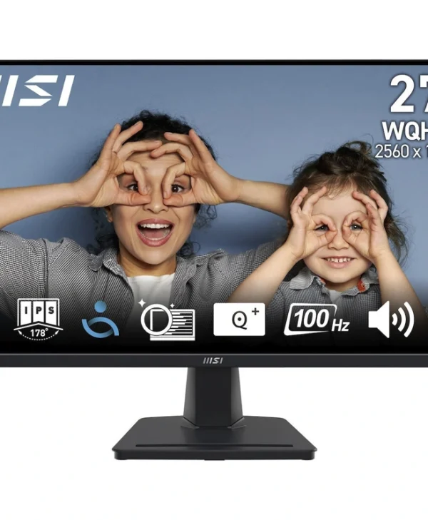 MSI Pro MP275QDE IPS HDR Monitor 27" QHD 2560x1440 με Χρόνο Απόκρισης 4ms GTG Ασημί 9S6-3PC3CM-027