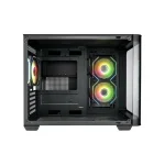 FSP/Fortron S380 Gaming Midi Tower Κουτί Υπολογιστή με Πλαϊνό Παράθυρο και RGB Φωτισμό Μαύρο POC0000242 - Image 6