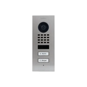 Doorbird D1102v Ip Βιντεοθυροτηλέφωνο V2a Ανοξείδωτο 2 Κουμπιά Κλήσης Εντοιχισμένο 423866805