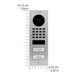 Doorbird D1102v Ip Βιντεοθυροτηλέφωνο V2a Ανοξείδωτο 2 Κουμπιά Κλήσης Εντοιχισμένο 423866805 - Image 3