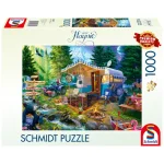 Caravanning In The Mountains Puzzle 2D 1000pcs 58575