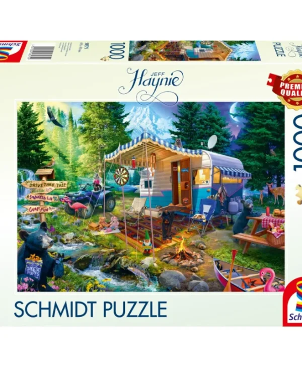 Caravanning In The Mountains Puzzle 2D 1000pcs 58575