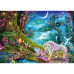 Unicorn And Elf Among The Tall Timbers Puzzle 2D 1000pcs 59790 - Image 2