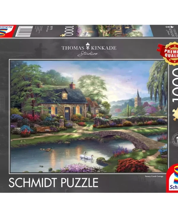 Kinkade Stoney Creek Cottage Puzzle 2D 1000pcs 59775