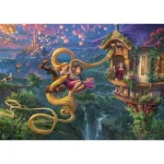 Puzzle 2D Kinkade: Disney Dreams Collection: Rapunzel Tangled Up In Love 1000pcs 58034 - Image 2