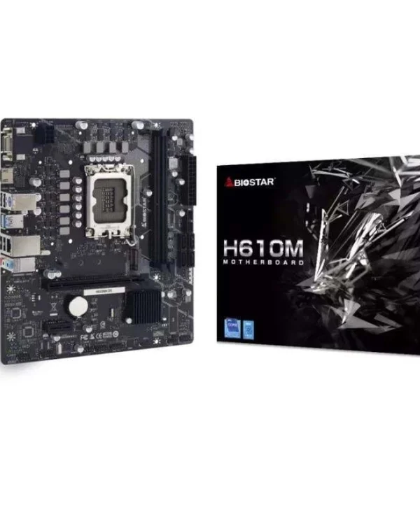 Biostar H610MHP 2.0 Motherboard Micro ATX με Intel 1700 Socket