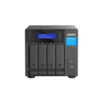 QNap TVS-h474 NAS Tower με 4 θέσεις για HDD/M.2/SSD και 2 θύρες Ethernet TVS-H474-PT-8G - Image 2