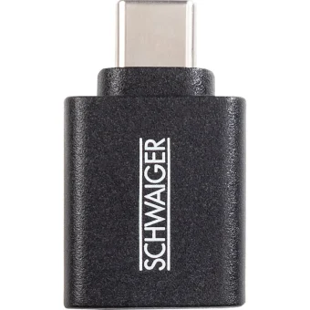 Schwaiger Μετατροπέας USB-C male σε USB-A female 1τμχ CAU310 533
