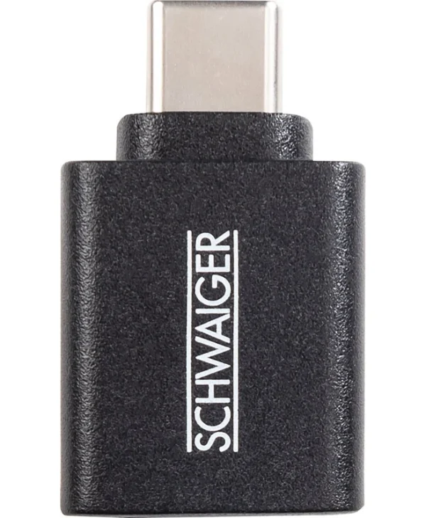 Schwaiger Μετατροπέας USB-C male σε USB-A female 1τμχ CAU310 533
