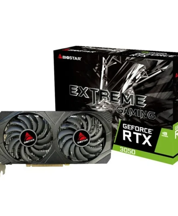 Biostar GeForce RTX 3050 6GB GDDR6 Κάρτα Γραφικών RTX3050-6GB