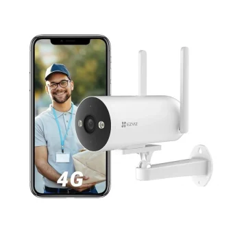 Ezviz CS-H5 IP Κάμερα Παρακολούθησης 4G Full HD+ 3MP Αδιάβροχη με Αμφίδρομη Επικοινωνία και Φακό 4mm H5 4G 2K