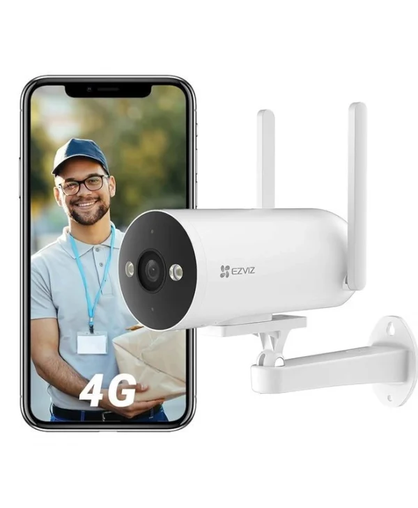 Ezviz CS-H5 IP Κάμερα Παρακολούθησης 4G Full HD+ 3MP Αδιάβροχη με Αμφίδρομη Επικοινωνία και Φακό 4mm H5 4G 2K