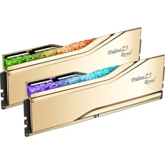 G.Skill Trident Z5 Royal Neo RGB DDR5 32GB RAM με 2x16GB Modules και Ταχύτητα 6000 για Desktop F5-6000J2836G16GX2-TR5G