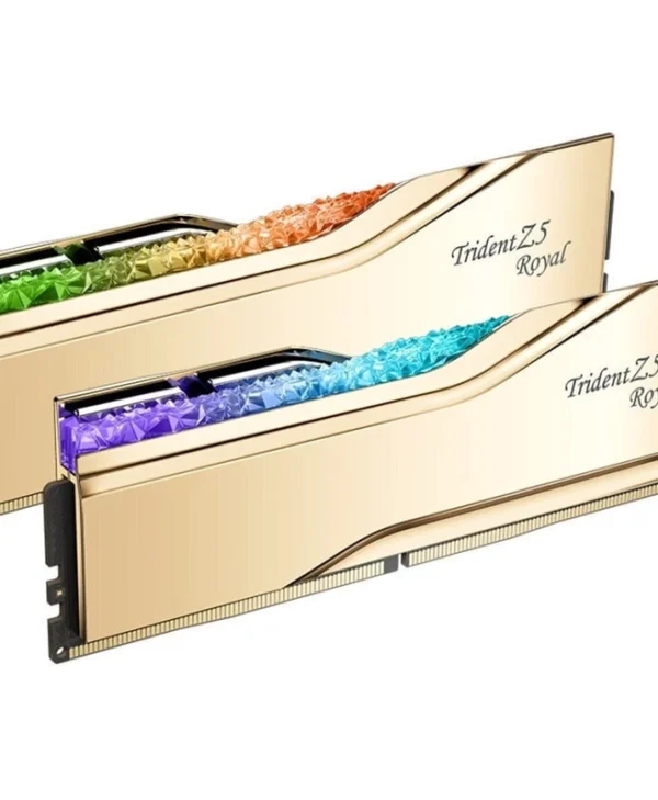 G.Skill Trident Z5 Royal Neo RGB DDR5 32GB RAM με 2x16GB Modules και Ταχύτητα 6000 για Desktop F5-6000J2836G16GX2-TR5G