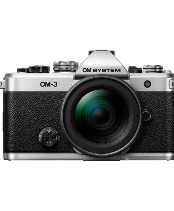 Olympus OM-System OM-3 Mirrorless Φωτογραφική Μηχανή Kit (ED 12-45mm f/4 PRO) Ασημί V210051SW000