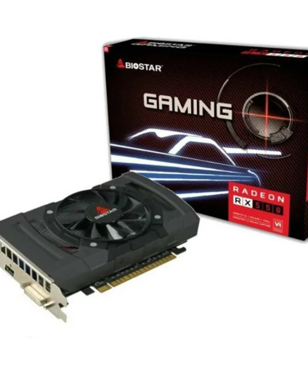 Biostar Radeon RX 550 4GB GDDR5 Gaming Κάρτα Γραφικών VA5505RF41