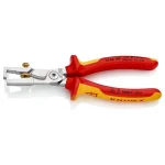 Knipex Ρυθμιζόμενος Απογυμνωτής Καλωδίων με Μήκος 180mm & Κρίκο Στερέωσης 1000V 1366180
