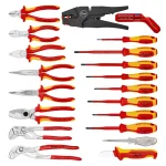 Knipex Βαλίτσα με 20 Εργαλεία Ηλεκτρολόγου 00 21 20 - Image 2