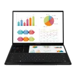 Asus ZenBook Duo 14 OLED UX8406CA-PZ067X 14" Touchscreen 120Hz (Ultra 7-255H/32GB/1TB SSD/W11 Pro) (GR Keyboard) 90NB14X1-M00A30 - Image 6