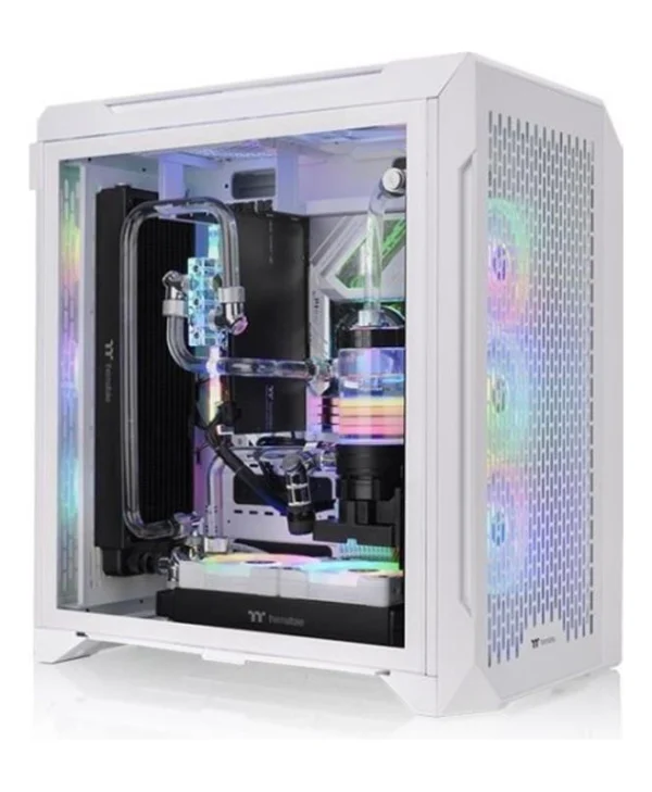 Thermaltake CTE C700 Air Snow Gaming Midi Tower Κουτί Υπολογιστή με Πλαϊνό Παράθυρο Λευκό CA-1X7-00F6WN-00