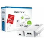 Devolo Magic 2 WiFi next Powerline Διπλού Kit για Ασύρματη Σύνδεση Wi‑Fi 5 με Passthrough Πρίζα και 2 Θύρες Gigabit Ethernet 8614 - Image 2