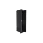 Lanberg Επιδαπέδια Καμπίνα Rack 42U Μαύρο FF01-6042-12BL