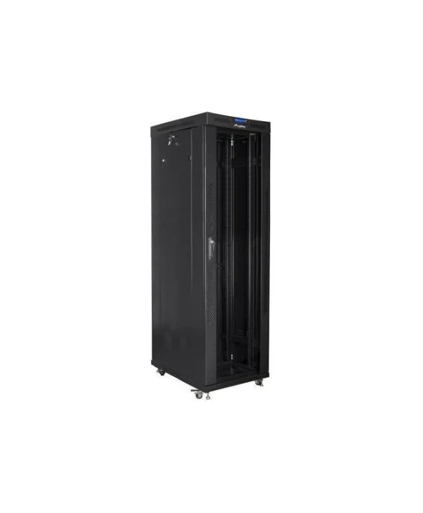 Lanberg Επιδαπέδια Καμπίνα Rack 42U Μαύρο FF01-6042-12BL