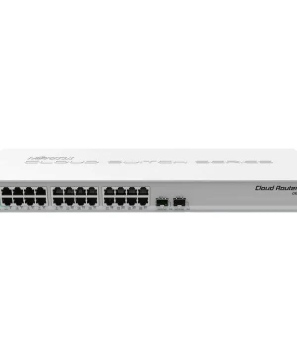 MikroTik CRS326-24G-2S+RM Managed L2 Switch με 24 Θύρες Gigabit (1Gbps) Ethernet και 2 SFP Θύρες