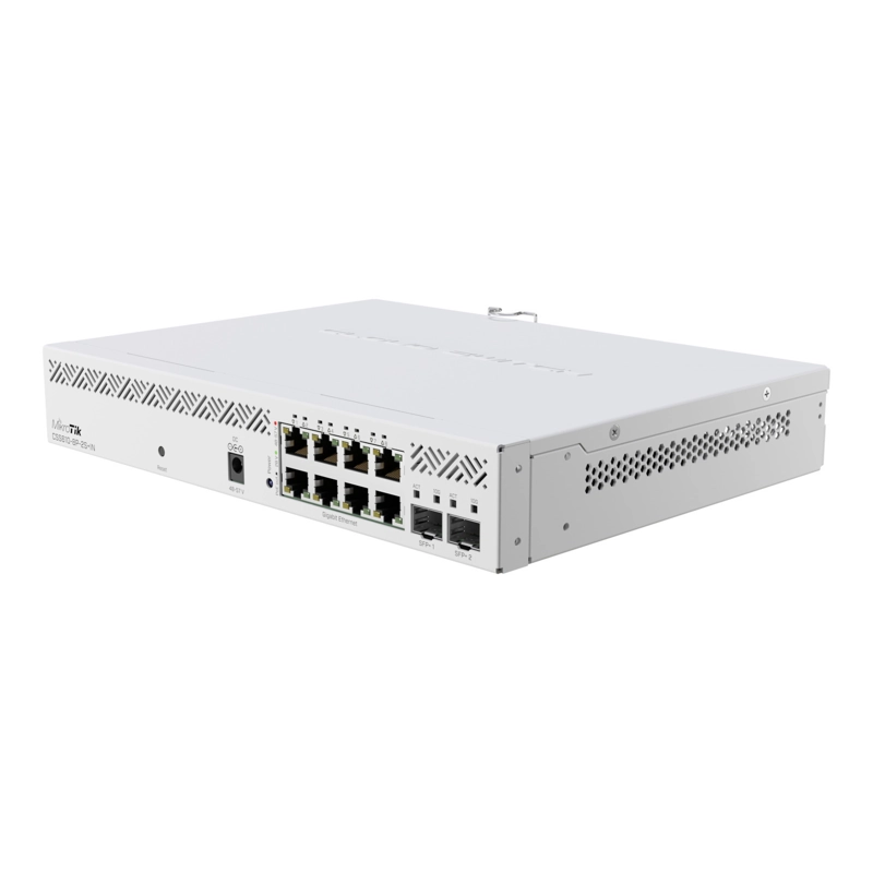 1 MikroTik CSS610-8P-2S+IN Managed L2 PoE+ Switch με 8 Θύρες Gigabit (1Gbps) Ethernet και 2 SFP Θύρες - Image 1