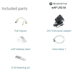 MikroTik wAP LR2 LoRa kit Access Point Wi‑Fi 4 Single Band (2.4GHz) για Εξωτερική Τοποθέτηση RBWAPR-2ND&R11E-LR2 - Image 4