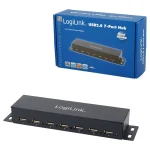 LogiLink Hub 7 Θυρών USB 2.0 με σύνδεση USB-A UA0148 - Image 3