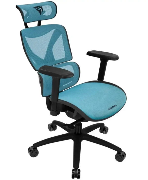 Thunder X3 XTC Καρέκλα Gaming με Ρυθμιζόμενα Μπράτσα Black/Blue GAGC-382
