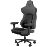 Thunder X3 Core Mesh Καρέκλα Gaming με Ρυθμιζόμενα Μπράτσα Γκρι GAGC-374